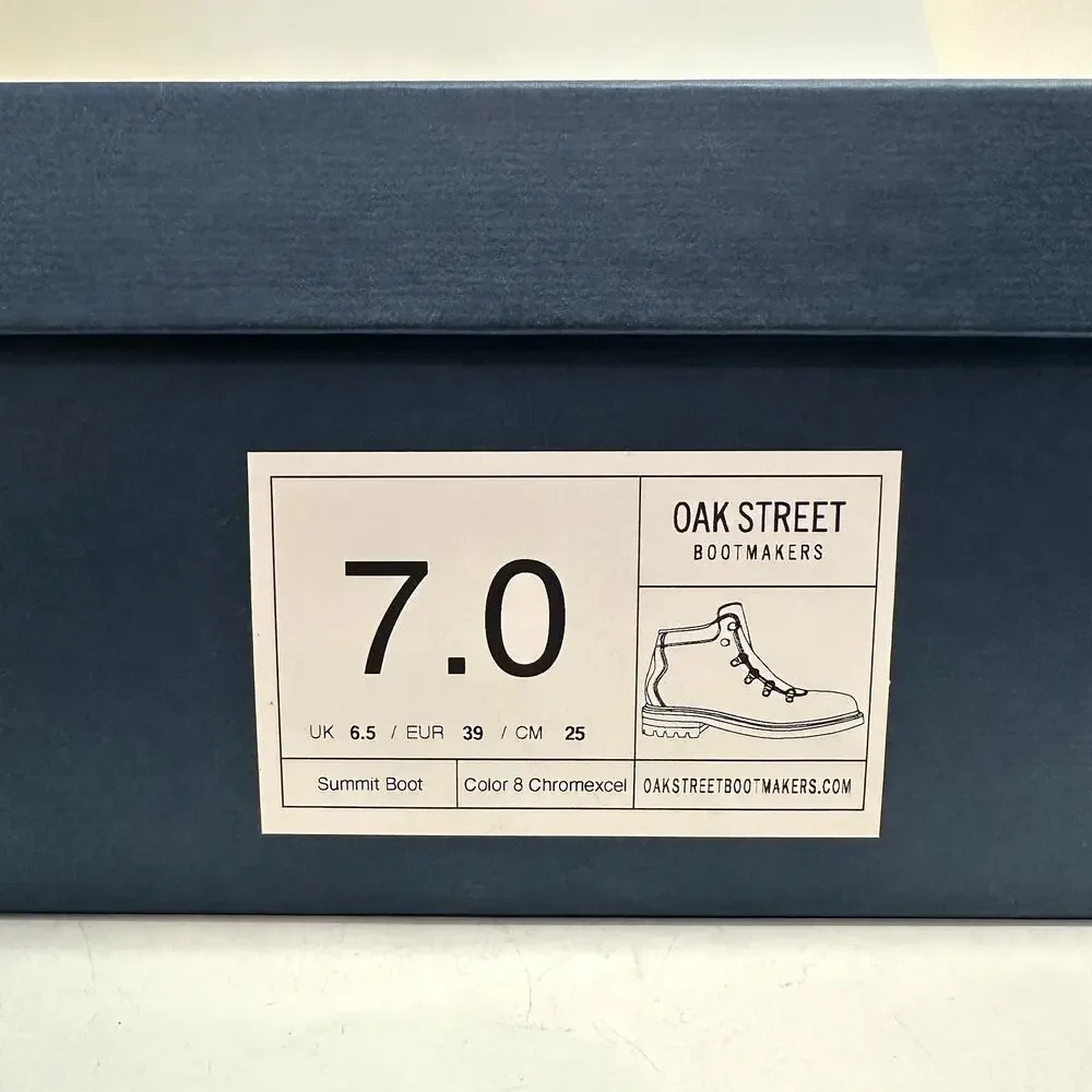 VGUC Oak Street Bootmakers Summit Boots Color 8 Chromexcel Original Packaging 7